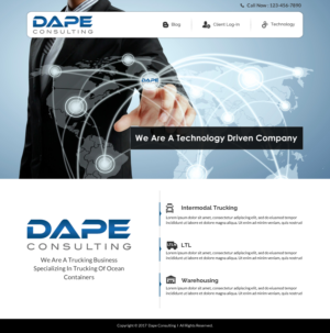 Web-Design von Sbss für Dape Consulting Inc | Design: #13384672