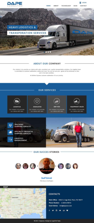 Diseño Web por bdesigner9 para Dape Consulting Inc | Diseño #13372390
