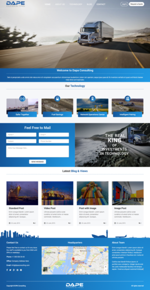 Web Design by cCopilot for Dape Consulting Inc | Design: #13375331