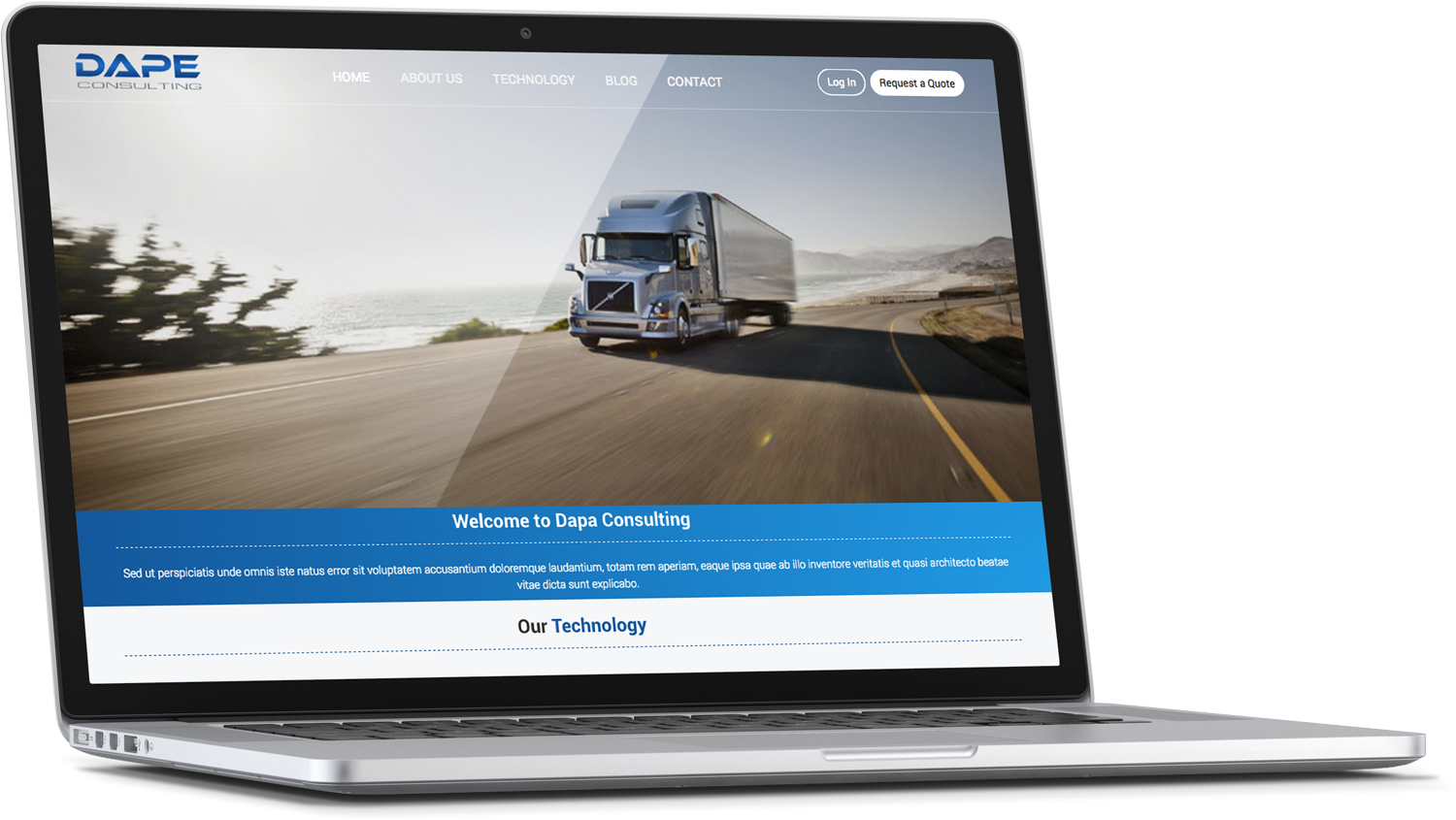 Web Design by cCopilot for Dape Consulting Inc | Design #13375332