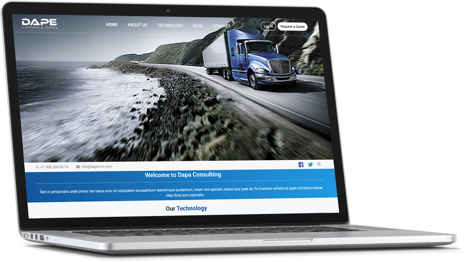 Web Design by cCopilot for Dape Consulting Inc | Design #13375336