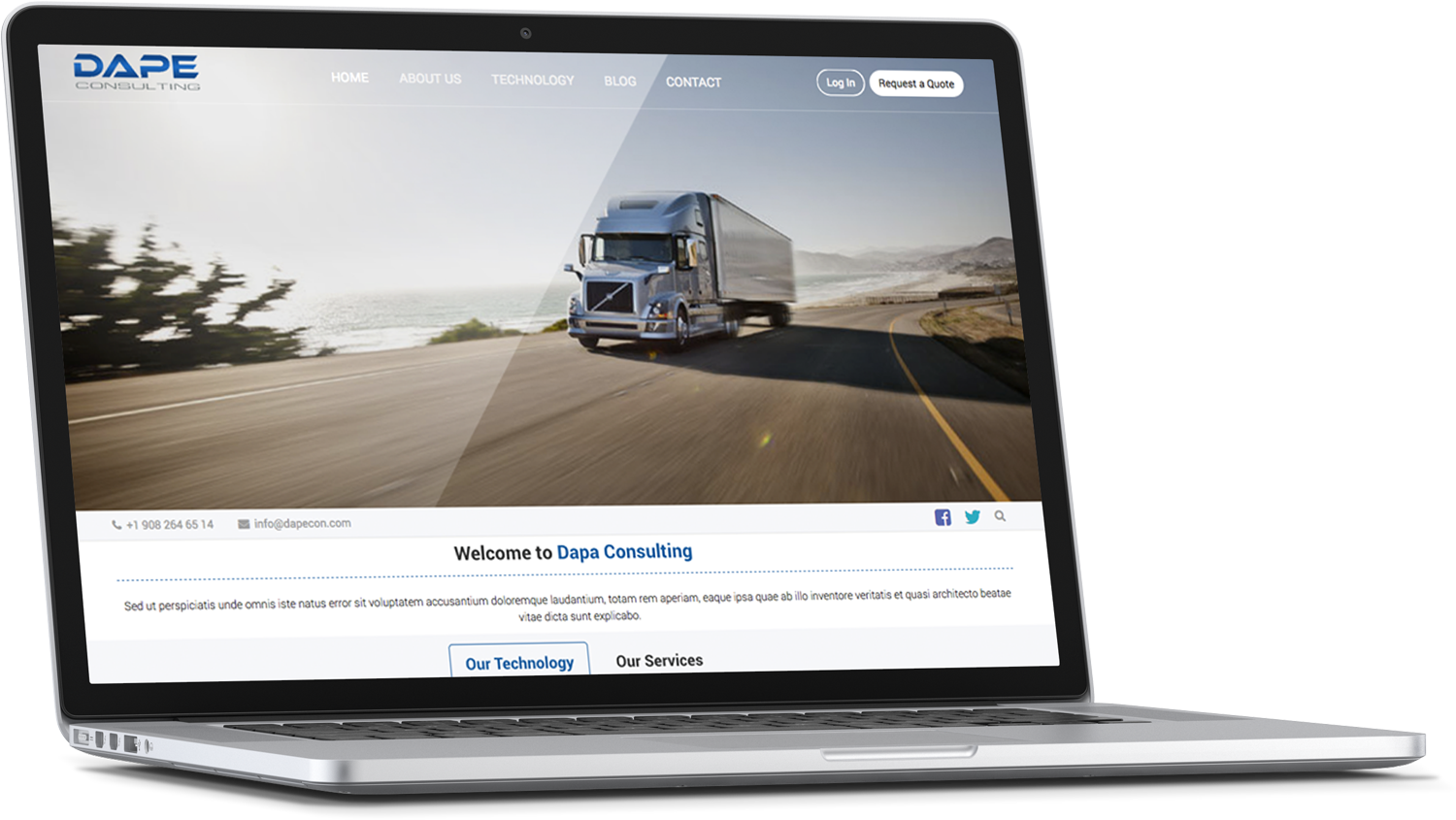Web Design by cCopilot for Dape Consulting Inc | Design #13375345