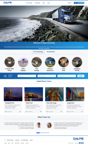 Web Design by cCopilot for Dape Consulting Inc | Design: #13375346