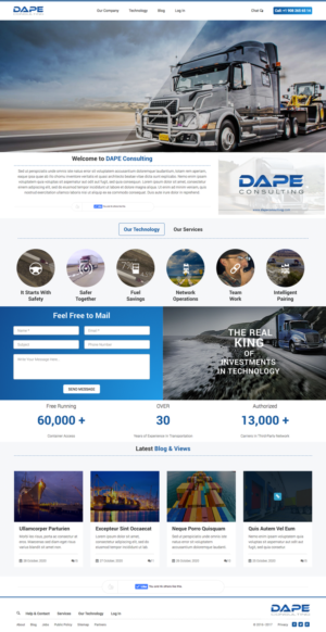 Web Design by cCopilot for Dape Consulting Inc | Design: #13375350