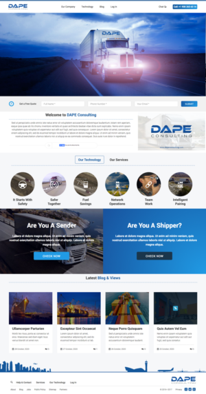 Web Design by cCopilot for Dape Consulting Inc | Design: #13400497