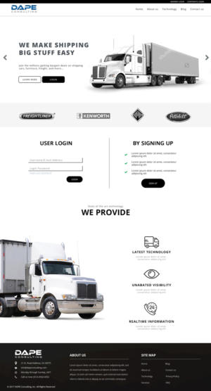 Web-Design von Drexen für Dape Consulting Inc | Design: #13375152