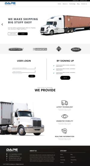 Web-Design von Drexen für Dape Consulting Inc | Design: #13375421