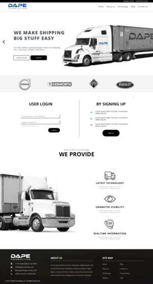 Web-Design von Drexen für Dape Consulting Inc | Design: #13376301