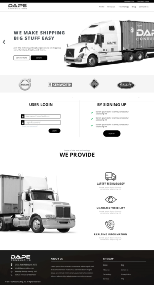 Web Design by Drexen for Dape Consulting Inc | Design: #13384608