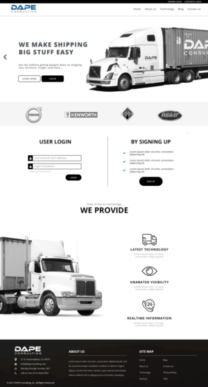 Web Design by Drexen for Dape Consulting Inc | Design: #13384609