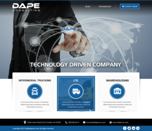 Web Design by jdv for Dape Consulting Inc | Design: #13374850