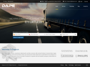 Web Design by Da Miracle for Dape Consulting Inc | Design: #13395142