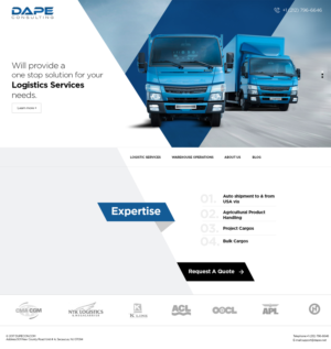 Web Design by dp for Dape Consulting Inc | Design: #13403797