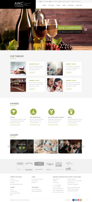 Wordpress Design by pb for Bernd Geier | Design: #13372104
