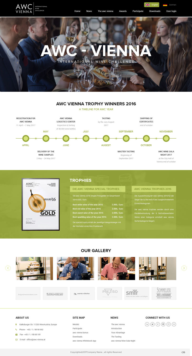 Wordpress Design by pb for Bernd Geier | Design #13372107