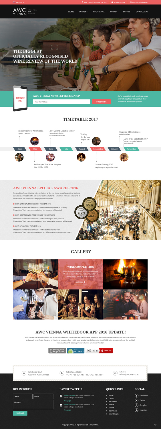 Wordpress Design by pb for Bernd Geier | Design #13379792