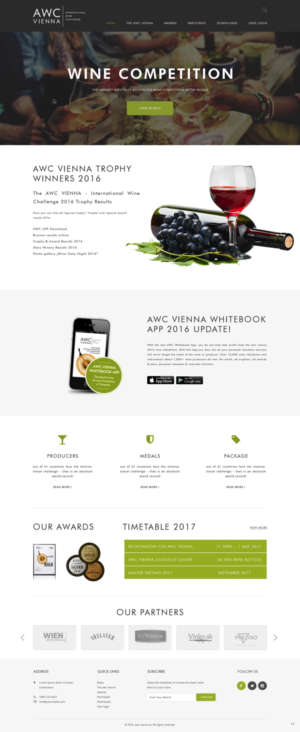 Wordpress Design by pb for Bernd Geier | Design: #13402193
