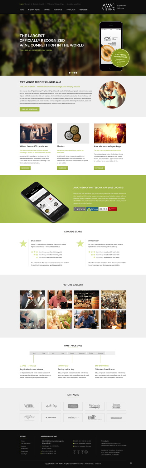 Wordpress Design by pb for Bernd Geier | Design #13402194