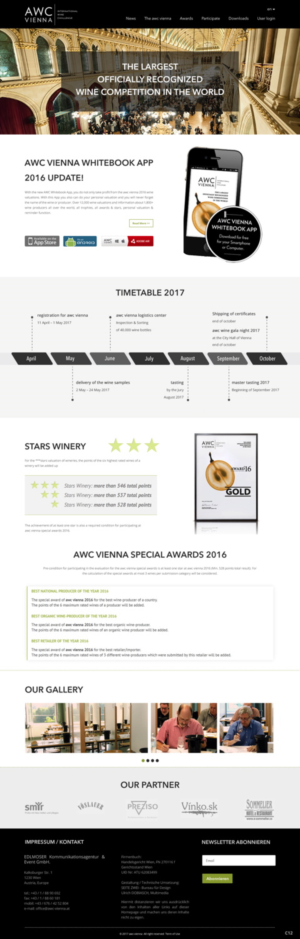 Wordpress Design by pb for Bernd Geier | Design: #13402195