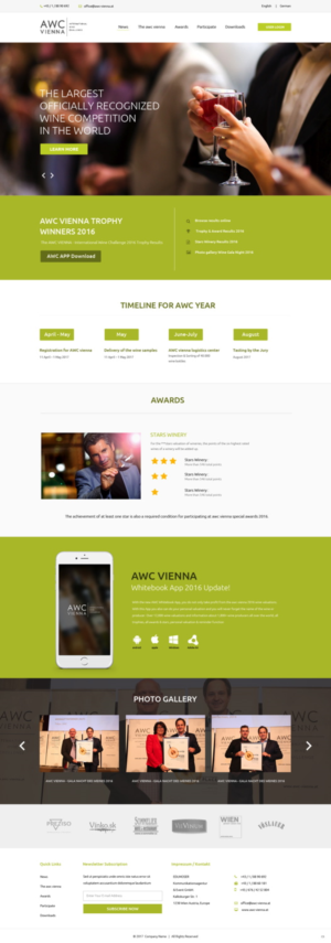 Wordpress Design by pb for Bernd Geier | Design: #13402197