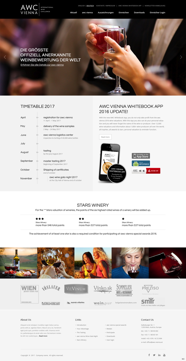 Wordpress Design by pb for Bernd Geier | Design #13402212