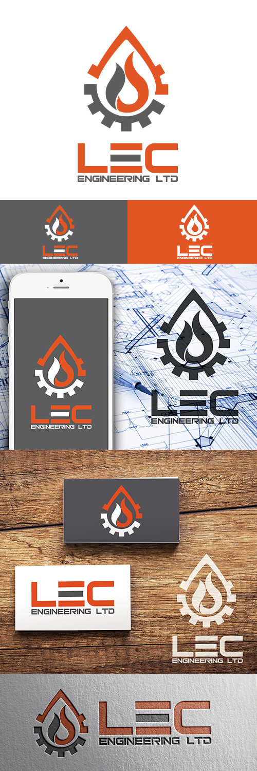 Logo Design by Harleen Frances Quinzel ® for LEC Engineering Ltd | Design: #13341148