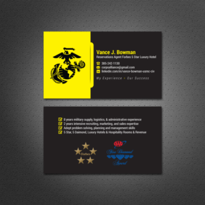 Diseño de Tarjeta de Presentación por Dezero para este proyecto | Diseño: #13375794