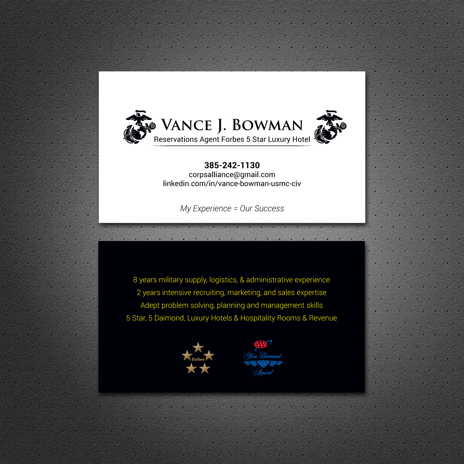 Business Card Design by Dezero for this project | Design #13490108