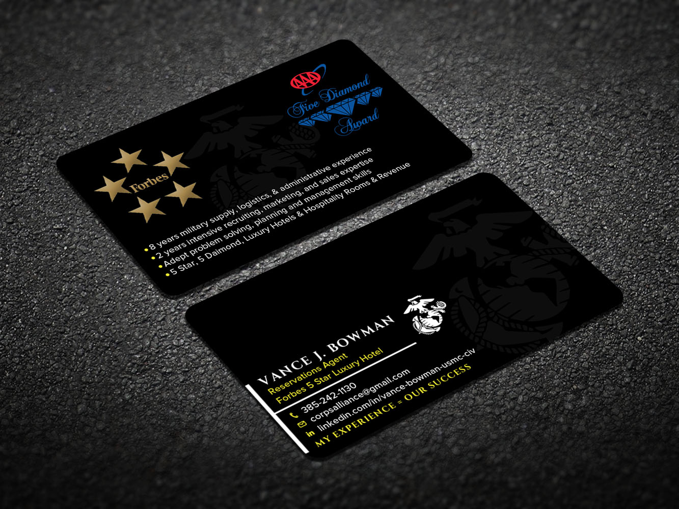 Business Card Design by Verified artistry (Design garden) for this project | Design #13455614