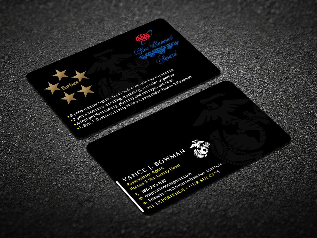 Diseño de Tarjeta de Presentación por Verified artistry (Design garden) para este proyecto | Diseño #13455615