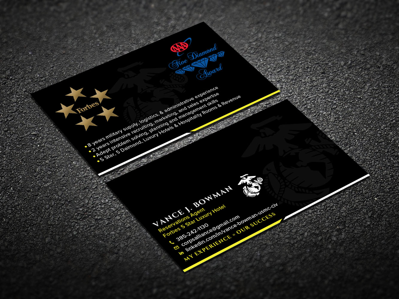 Business Card Design by Verified artistry (Design garden) for this project | Design #13455618