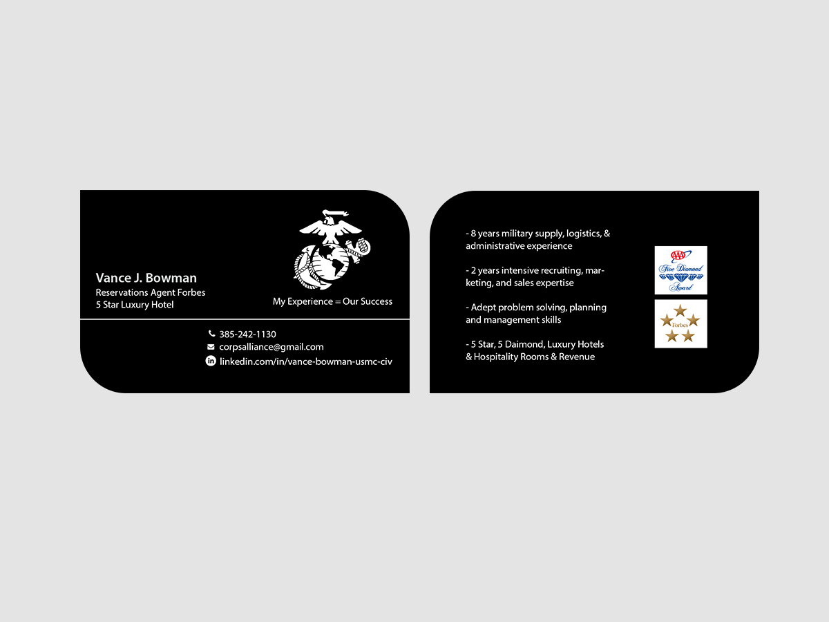 Business Card Design by Creations Box 2015 for this project | Design #13388221