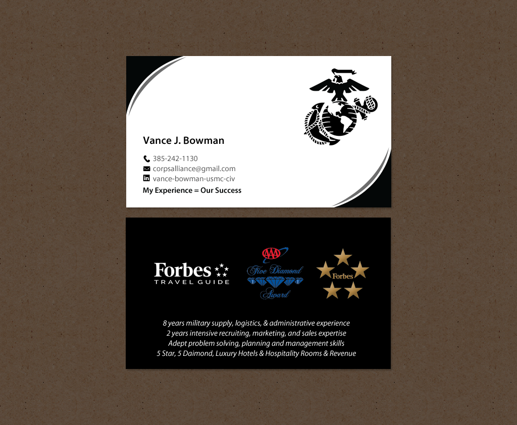 Diseño de Tarjeta de Presentación por chandrayaan.creative para este proyecto | Diseño #13371650