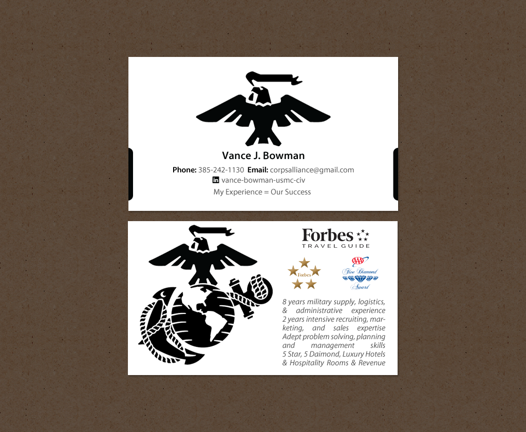 Diseño de Tarjeta de Presentación por chandrayaan.creative para este proyecto | Diseño #13371652