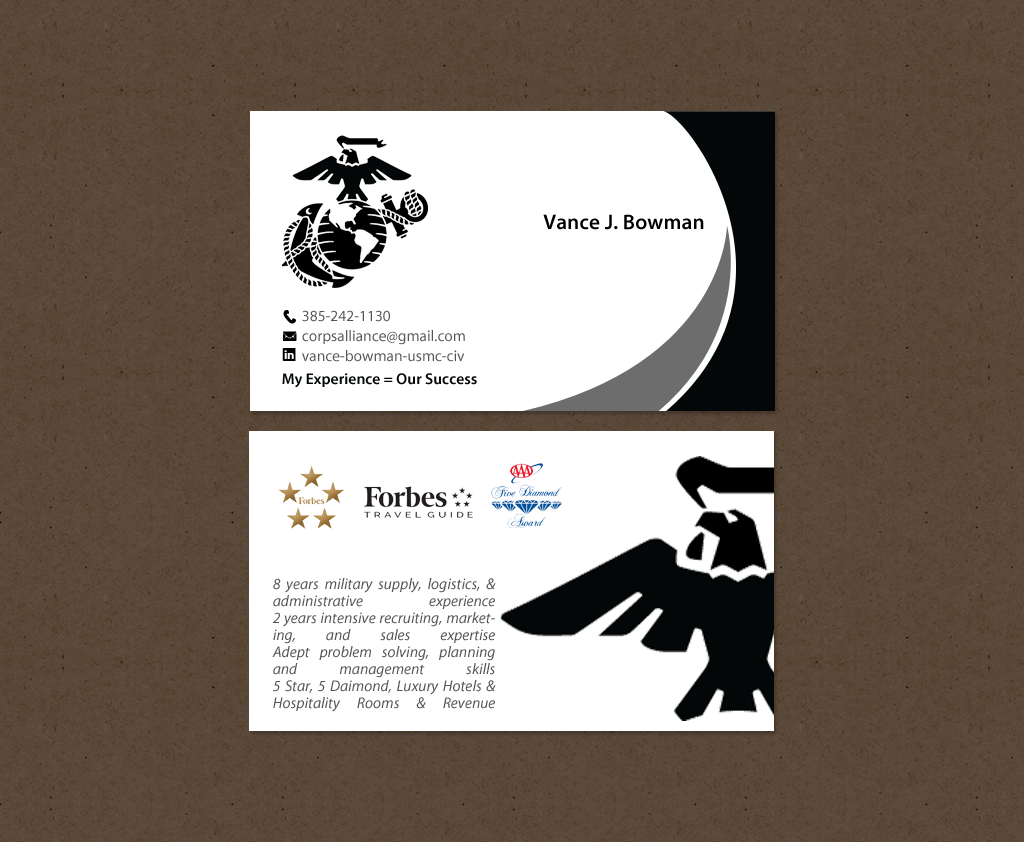 Diseño de Tarjeta de Presentación por chandrayaan.creative para este proyecto | Diseño #13371661