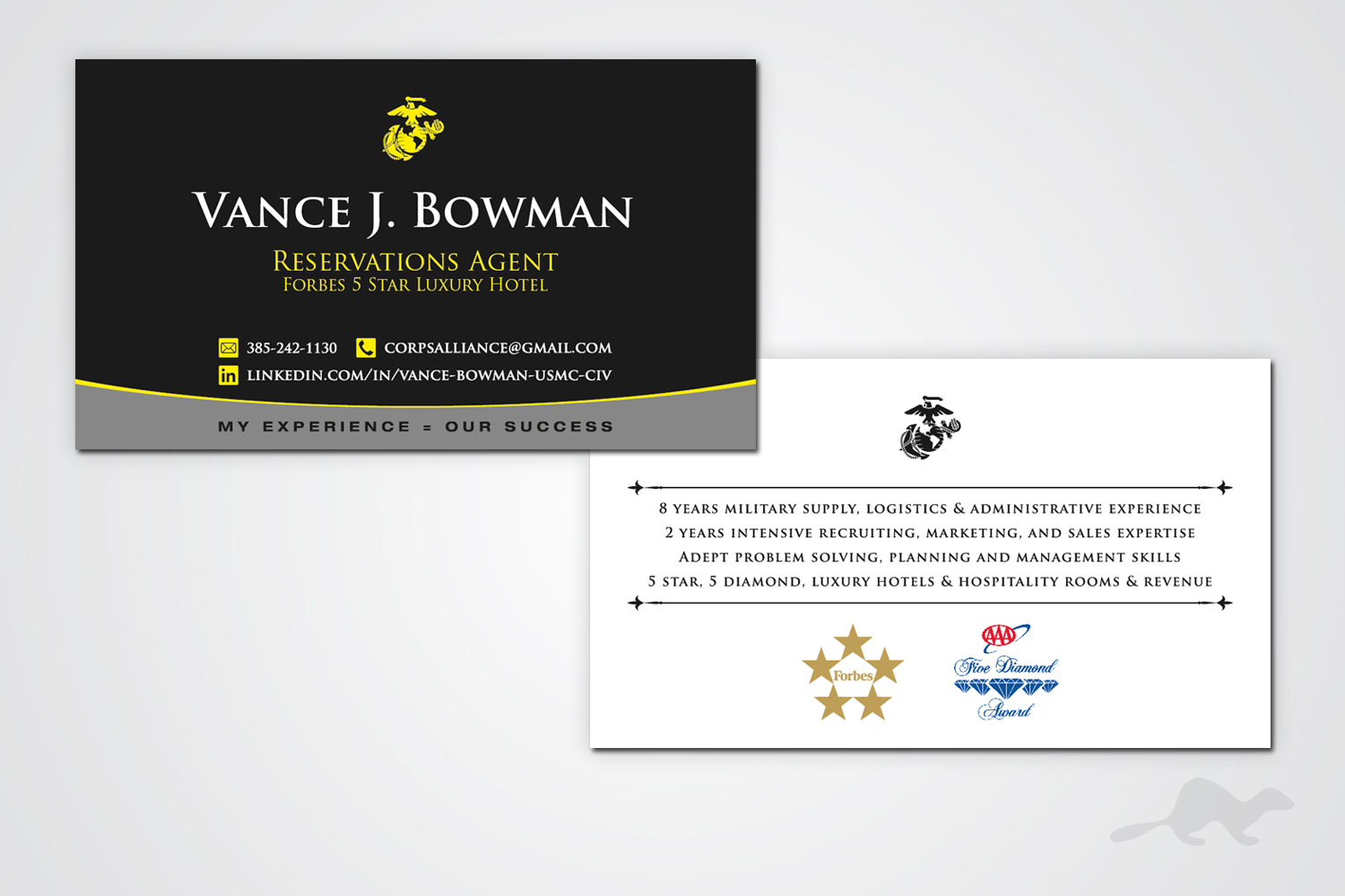 Design de Carte de Visite par stealth_ferret pour ce projet | Design #13375892