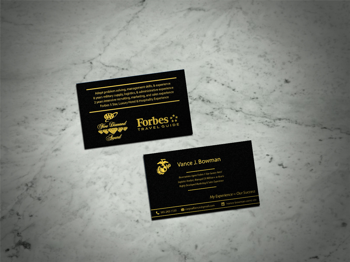 Business Card Design by Scorpius design for this project | Design #13350098