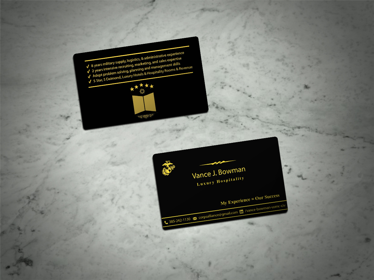 Diseño de Tarjeta de Presentación por Scorpius design para este proyecto | Diseño #13512685