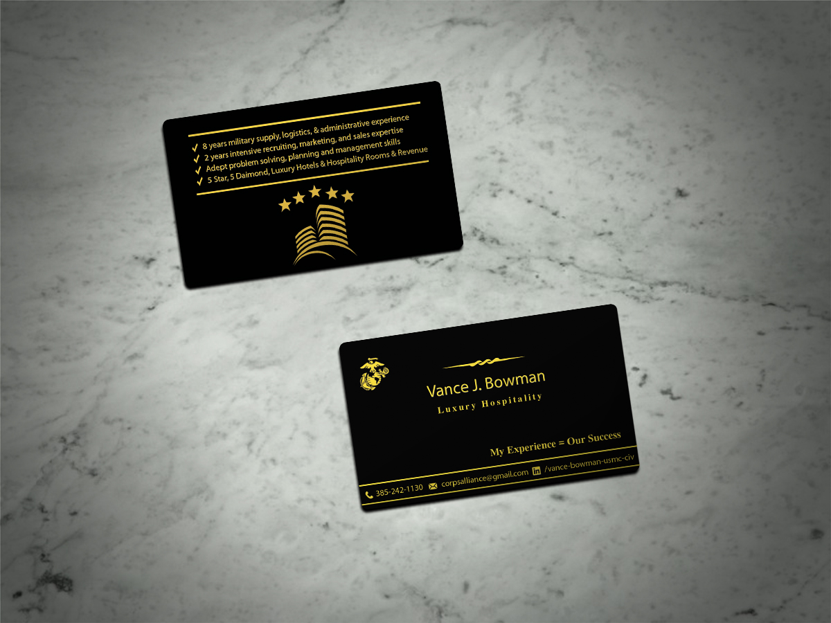 Business Card Design by Scorpius design for this project | Design #13512696