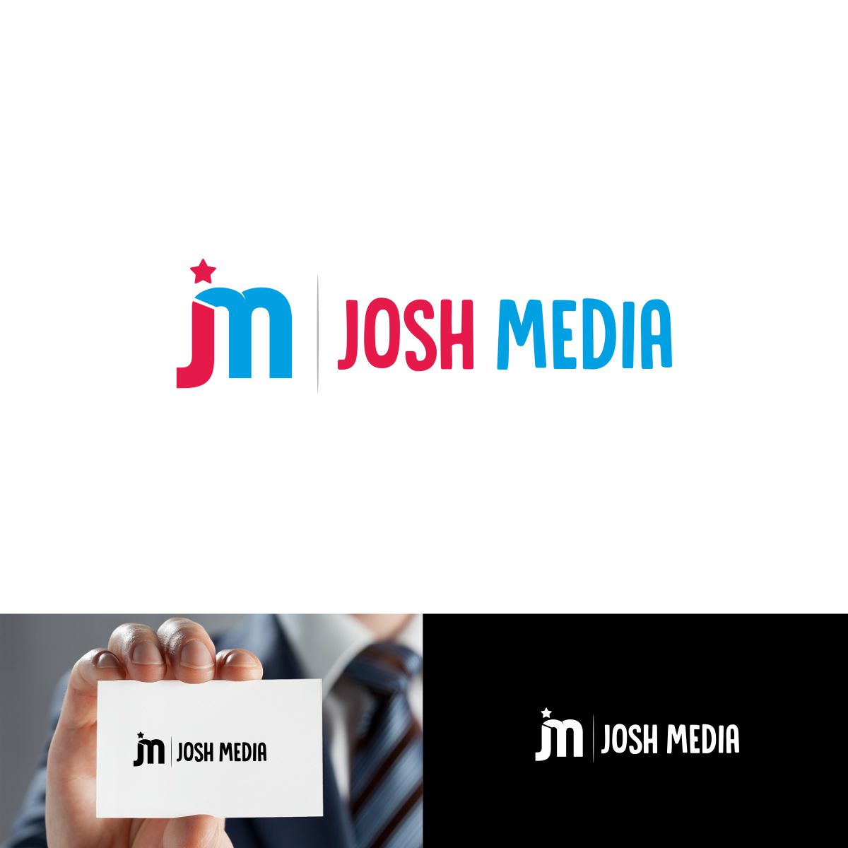 Logo Design by webeezine for Josh Media | Design #13382896