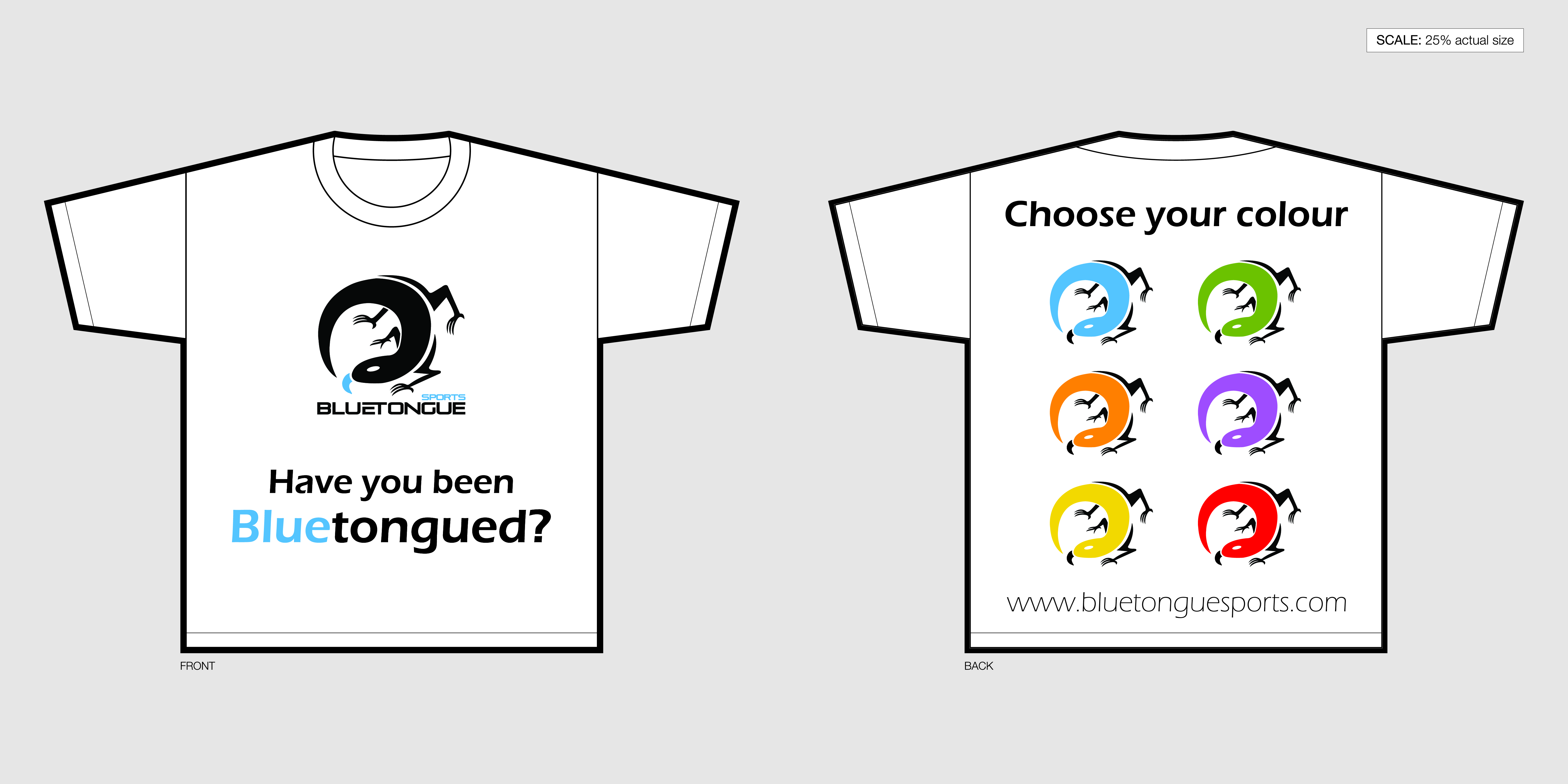 T-Shirt-Design von Matthew Cottam für blue tongue sports | Design #32405