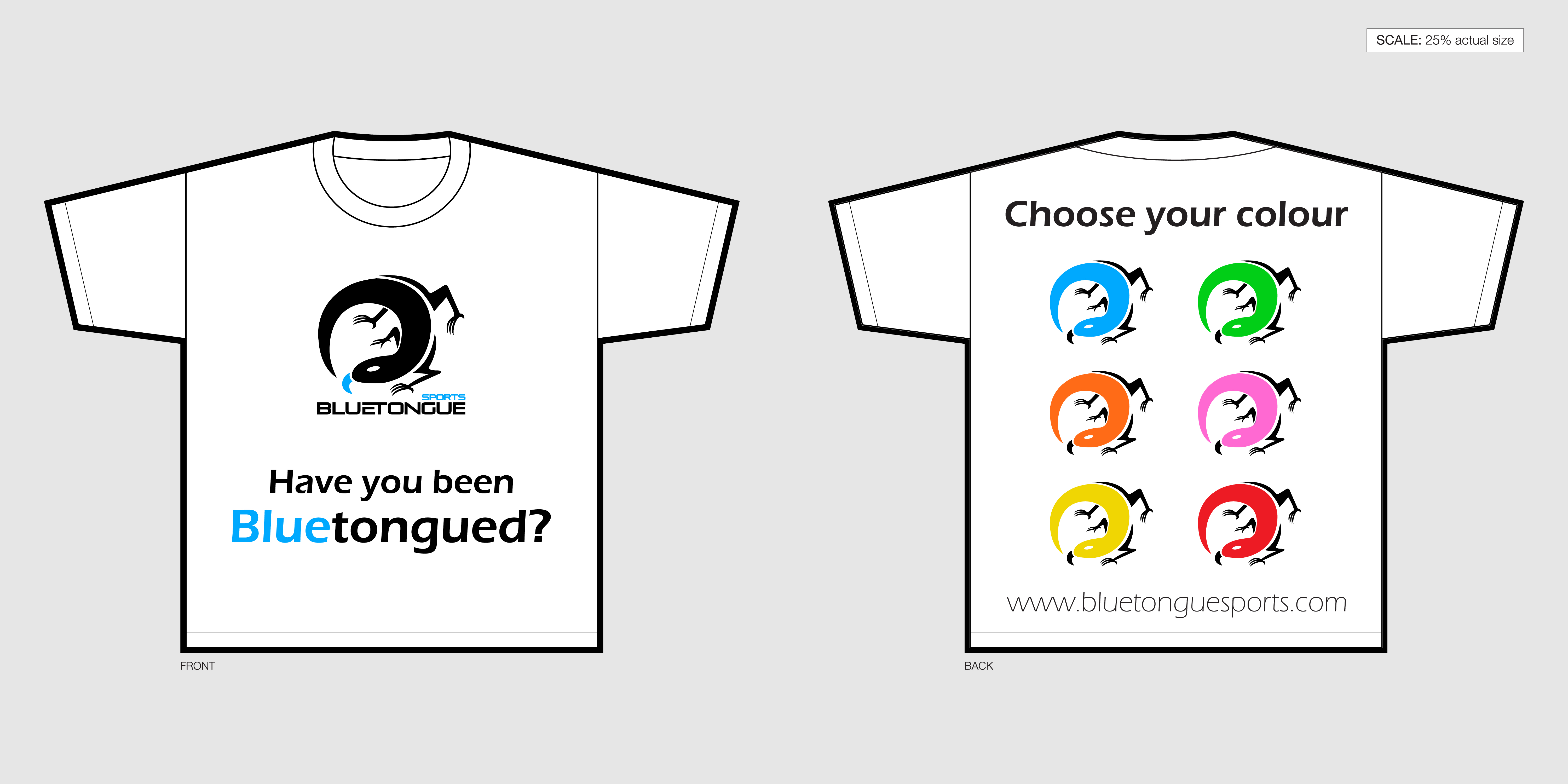 T-Shirt-Design von Matthew Cottam für blue tongue sports | Design #32416