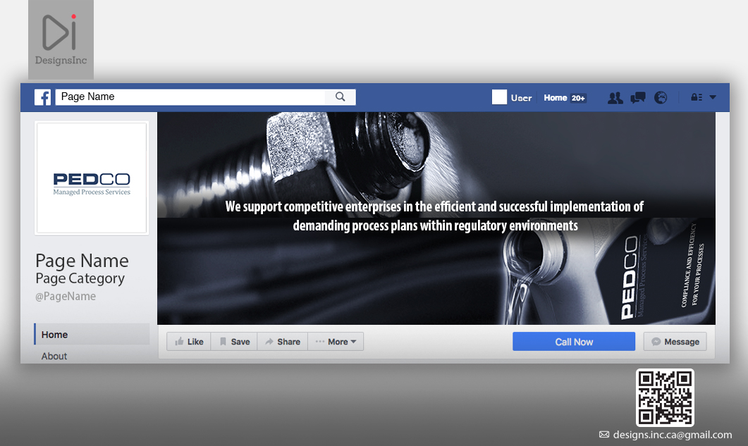 Facebook Design by Design Inc for PEDCO AG | Design #13404689
