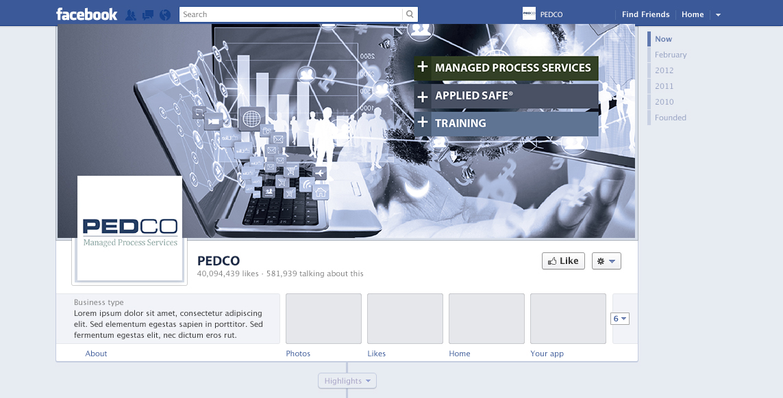 Facebook Design by Sarina.dsg for PEDCO AG | Design #13397889