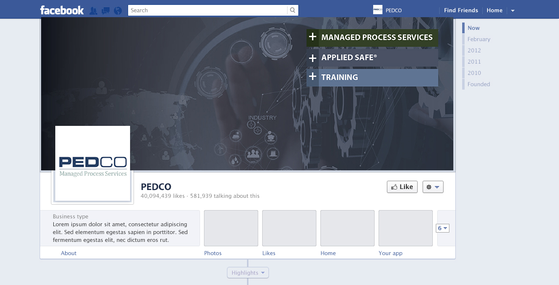 Facebook Design by Sarina.dsg for PEDCO AG | Design #13397903
