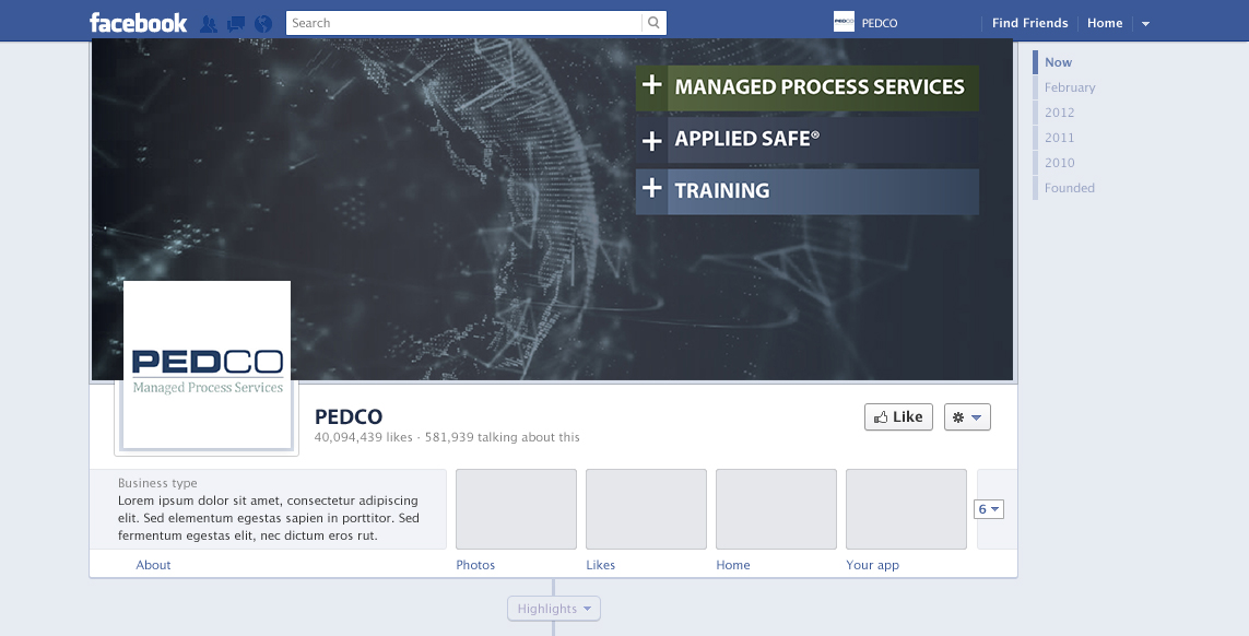 Facebook Design by Sarina.dsg for PEDCO AG | Design: #13414443