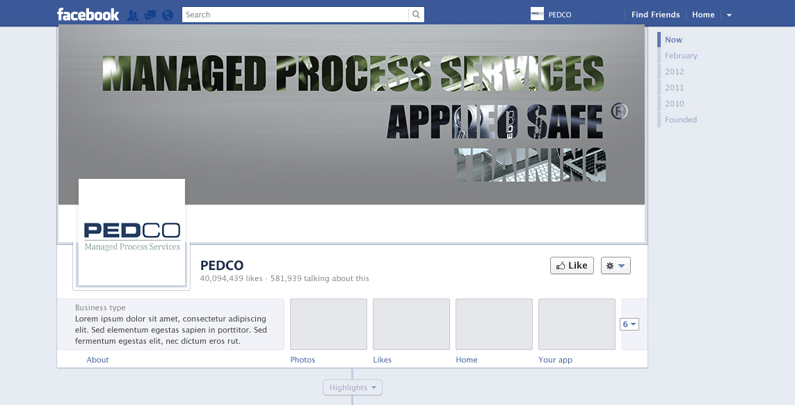 Diseño de Facebook por Sarina.dsg para PEDCO AG | Diseño #13427380