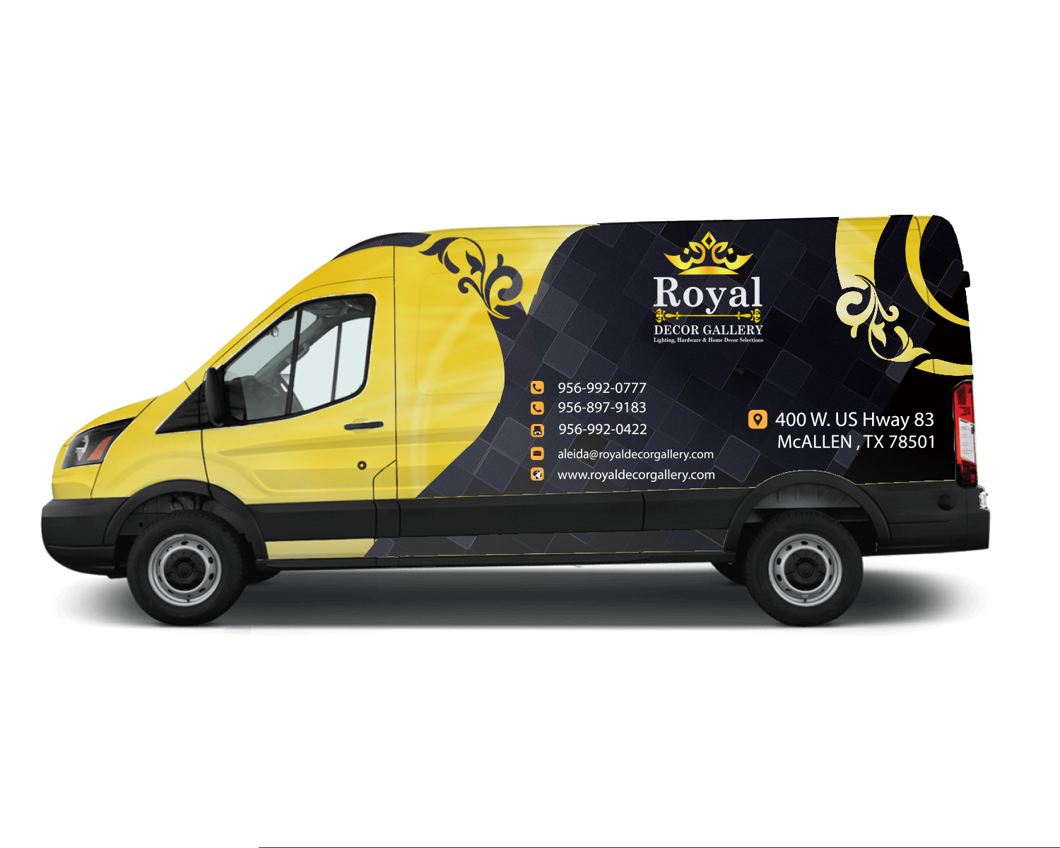 Signage Design by Wonderful design for Royal decor gallery | Design #13389648