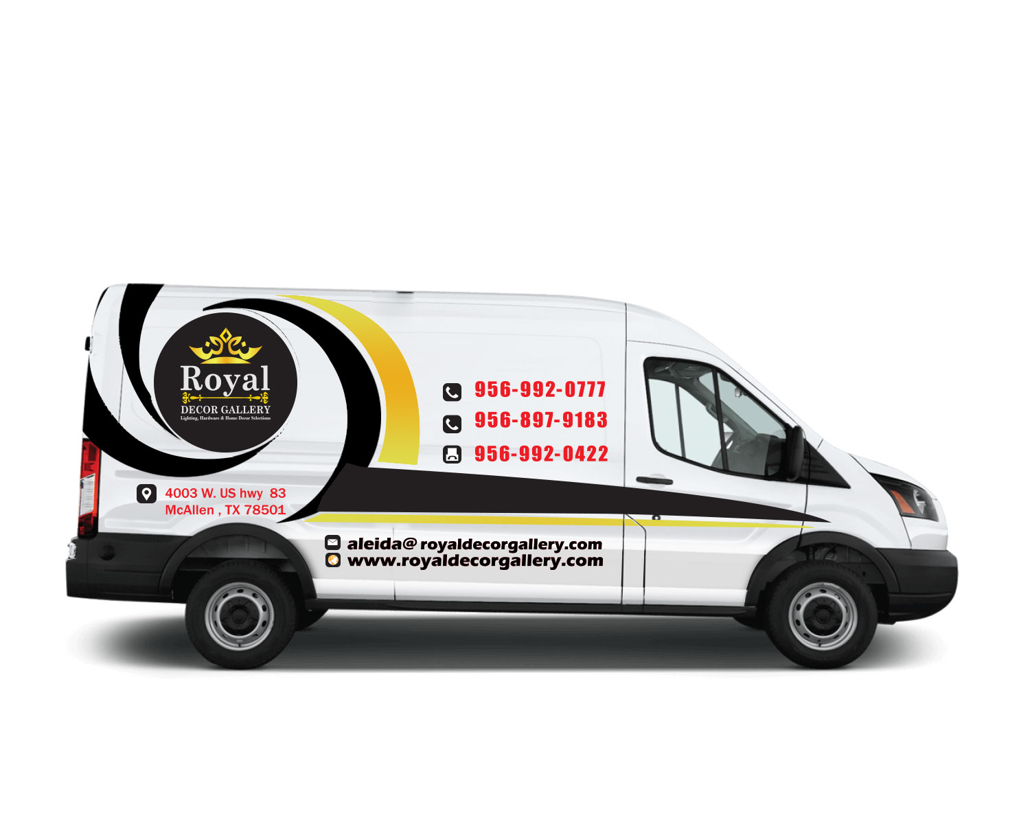 Signage Design by Wonderful design for Royal decor gallery | Design #13400338