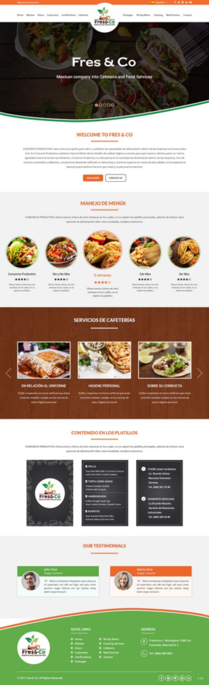 Web Design by pb for this project | Design: #13372237